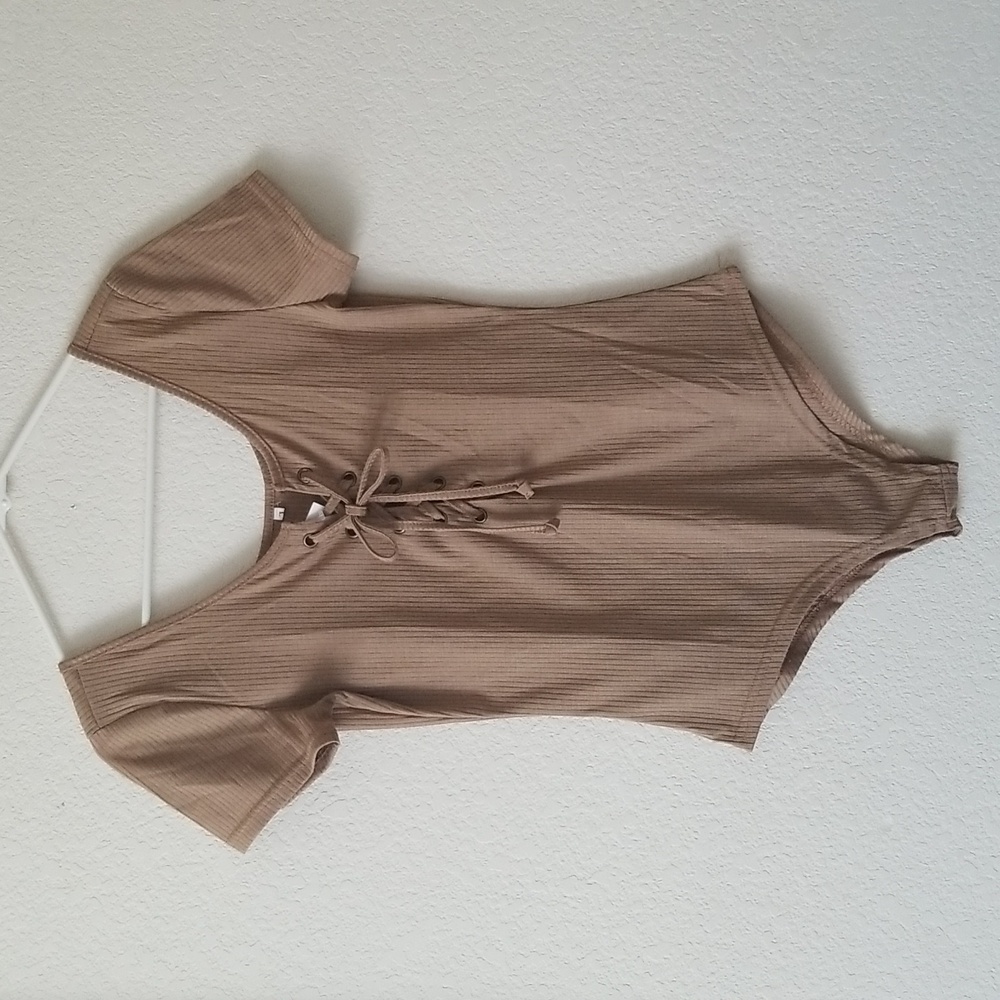 Tan Bodysuit